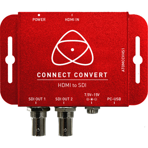 HDMI SDIコンバーターセット1 Atomos Connect Convert | HDMI to SDI ATOMCCVHS1 B&H Photo Video